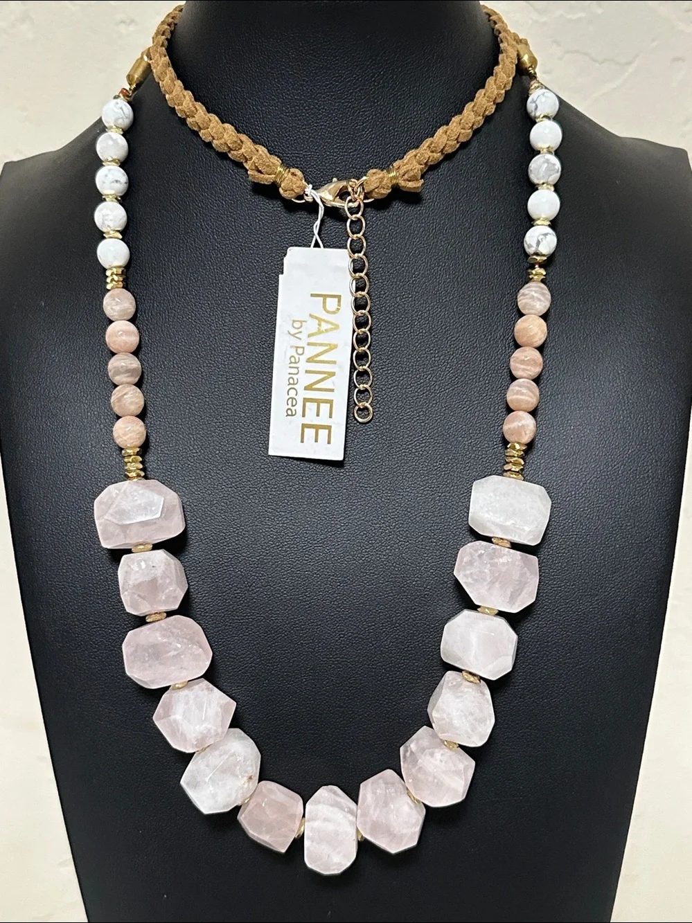PANNEE by Panacea Genuine Stone Necklace - Picture 10 of 10
